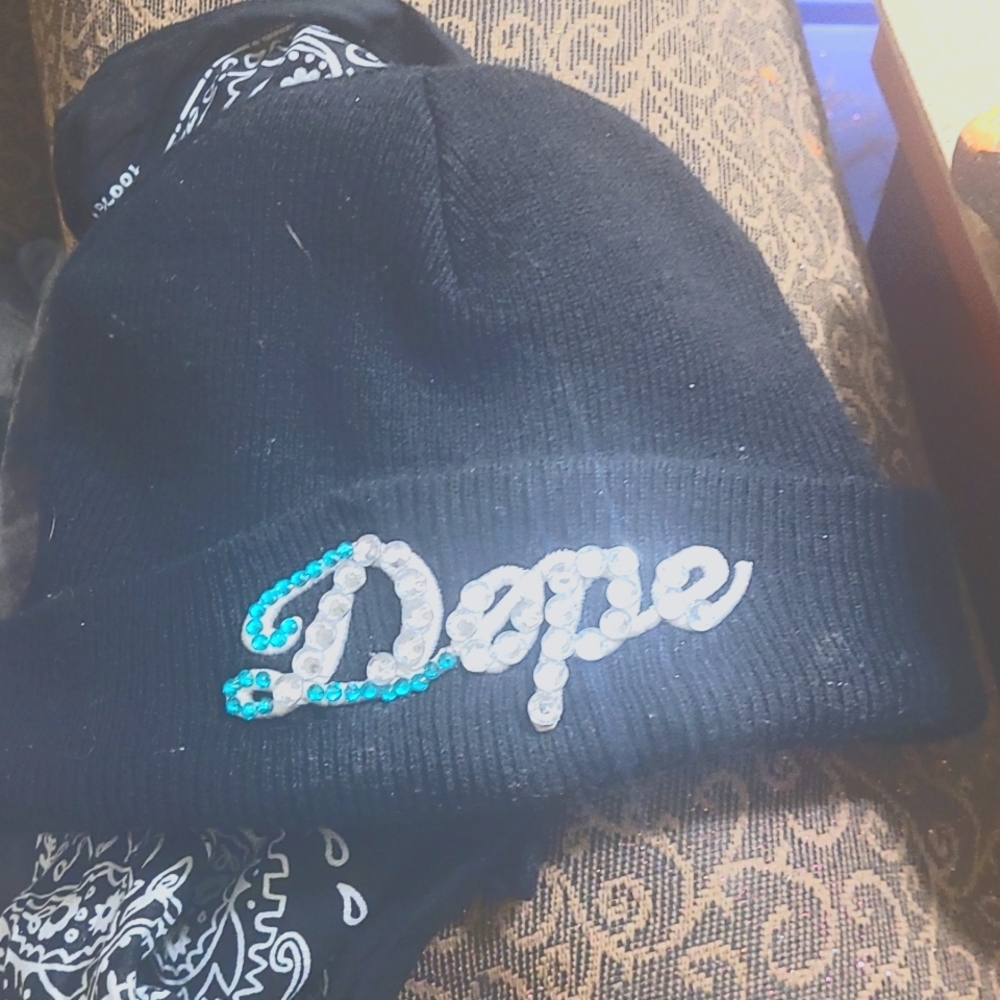 Bling dope hat